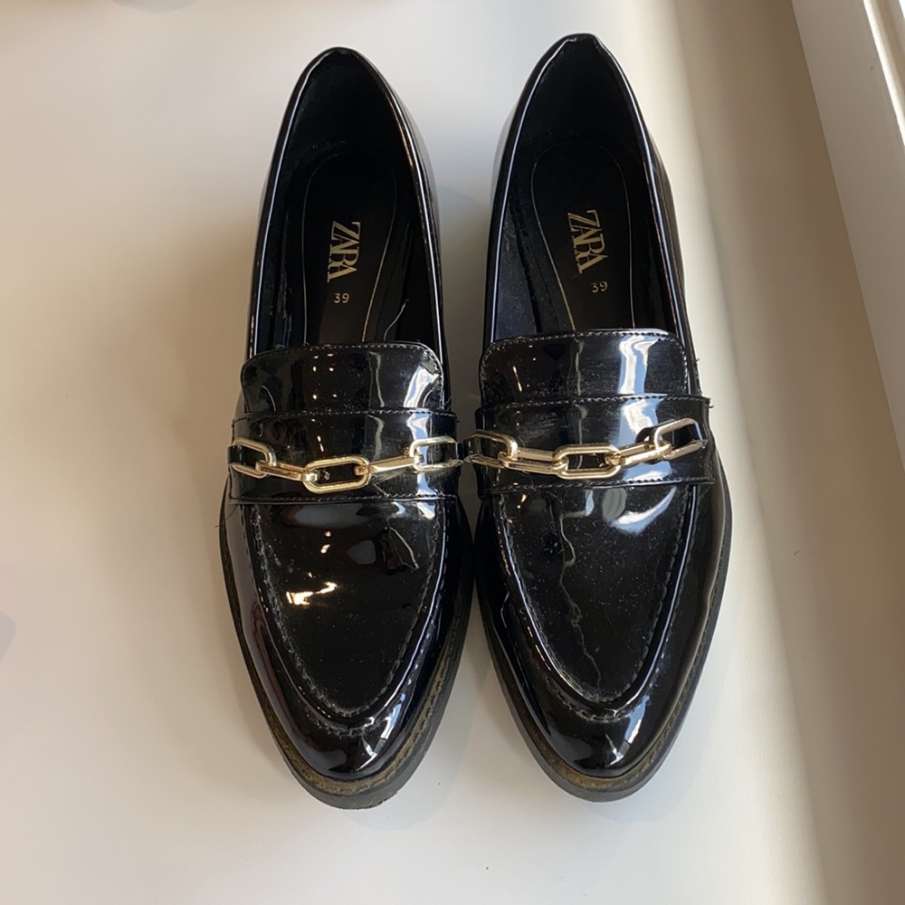 Zara patent leather flats - Picture 2 of 3